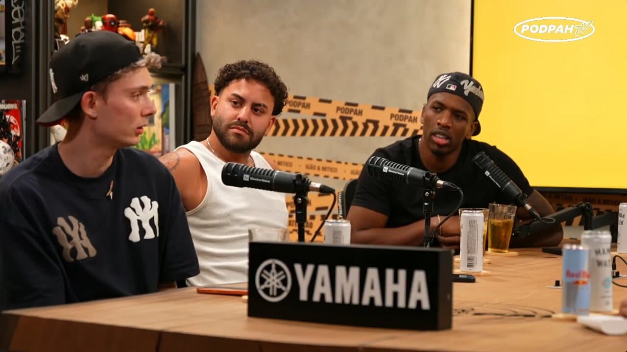 VDClip detectando rostos e momentos em um vídeo de Podcast
